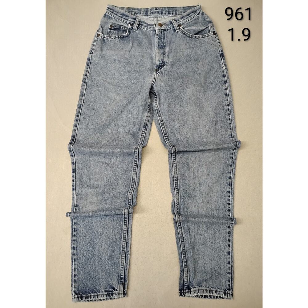 Lee's (10L) Vintage High Rise Straight Blue Denim Jeans